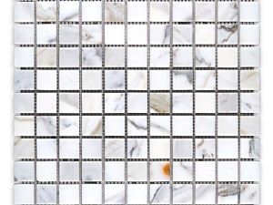 Calacatta Gold Marble Square 1 X 1 Polished or Honed